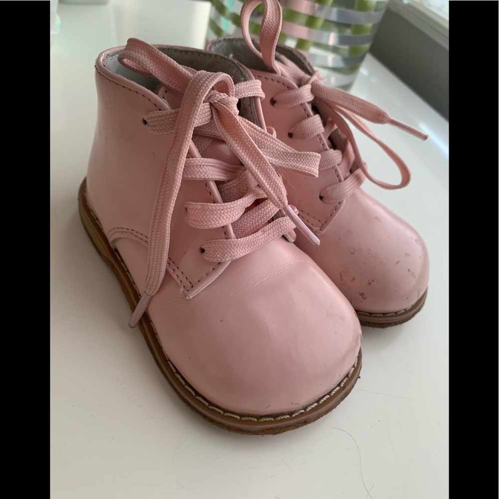 Leather boots